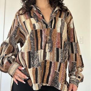 90s button up longsleeve